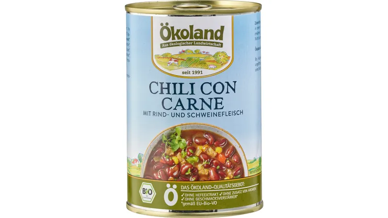 Chili con Carne mit Rind- und Schweinefleisch