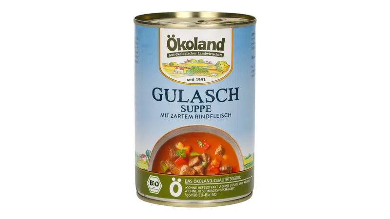 Gulaschsuppe mit Rindfleisch