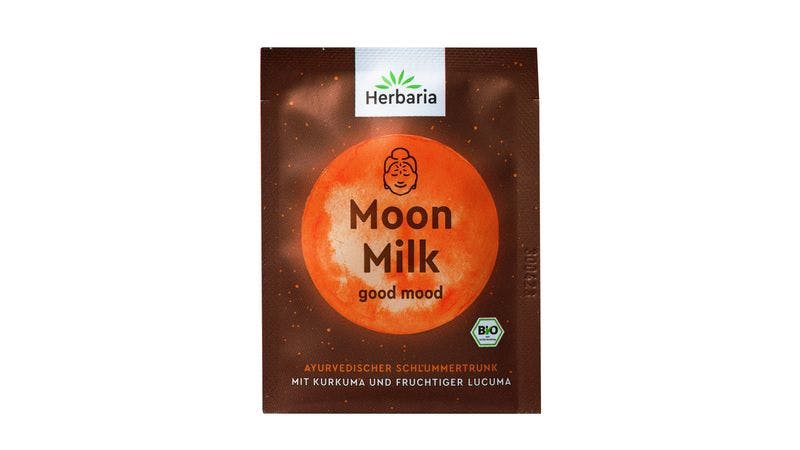 Herbaria Moon Milk good mood bio Einzelpackung