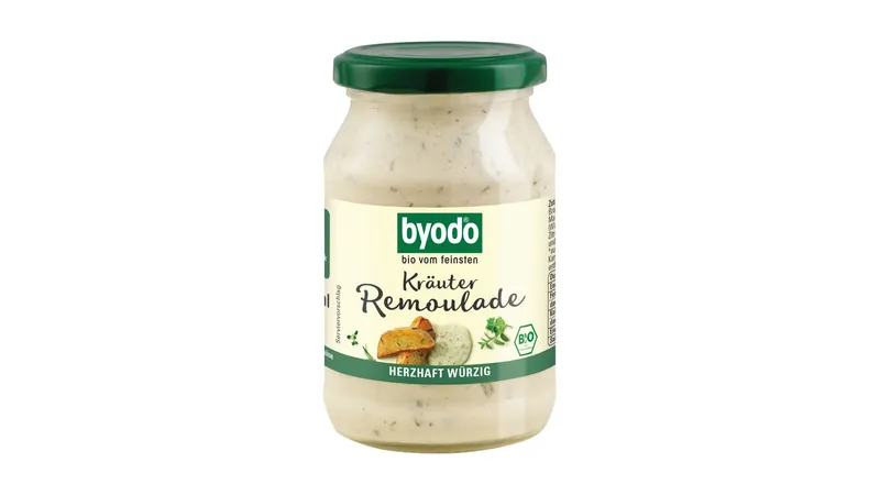 Byodo Kräuter Remoulade mit Gewürzgurken 50% Fett