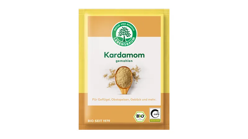 Kardamom, gemahlen