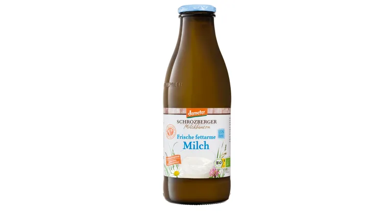 demeter Frische fettarme Milch 1l