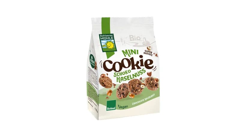 Mini Cookie Schoko Haselnuss