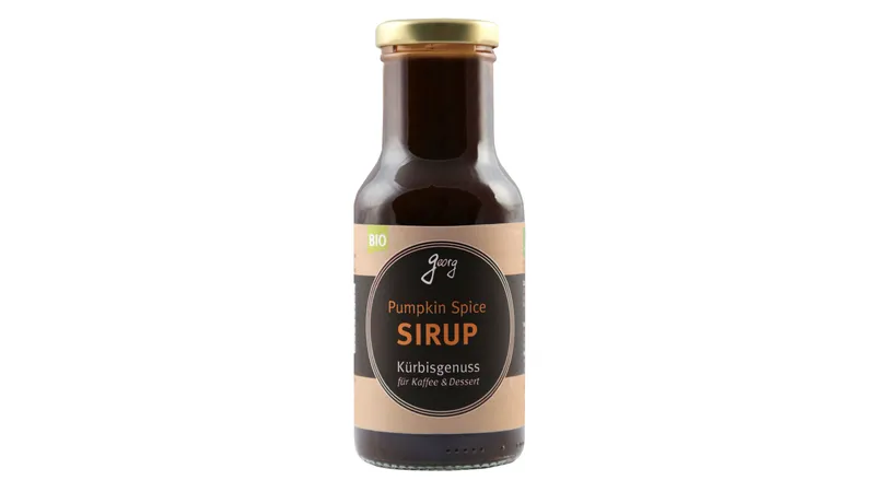Pumpkin Spice Sirup - Kürbisgenuss für Kaffee & Dessert von Georgs Bio-Bauern Gallerie Bild 1