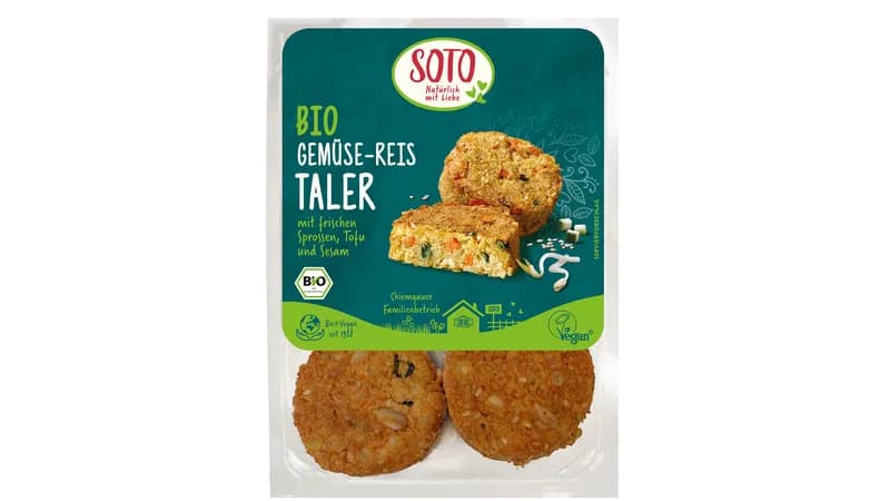 Bio Gemüse-Reis Taler