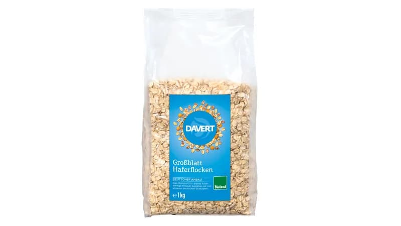 Großblatt Haferflocken Bioland, 1kg