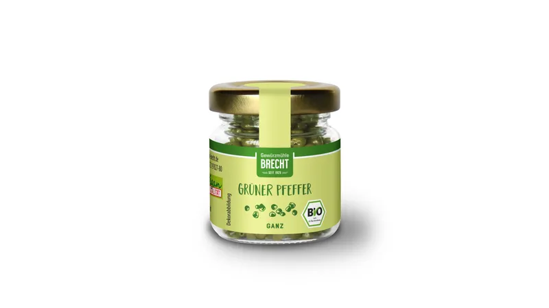 Pfeffer grün ganz