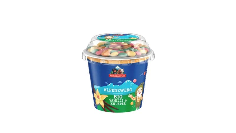 Alpenzwerg Bio-Vanille & Knusper 3,9% Fett NL-Fair