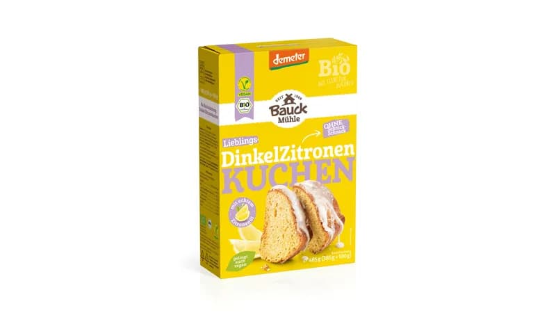 Dinkel Zitronenkuchen Demeter