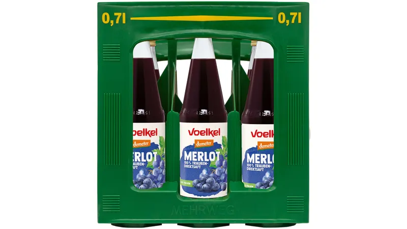Merlot - 100% Trauben-Direktsaft