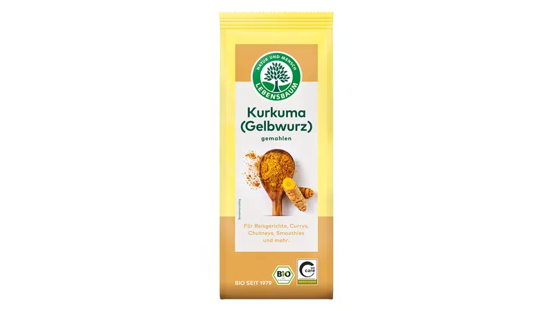 Kurkuma (Gelbwurz), gemahlen