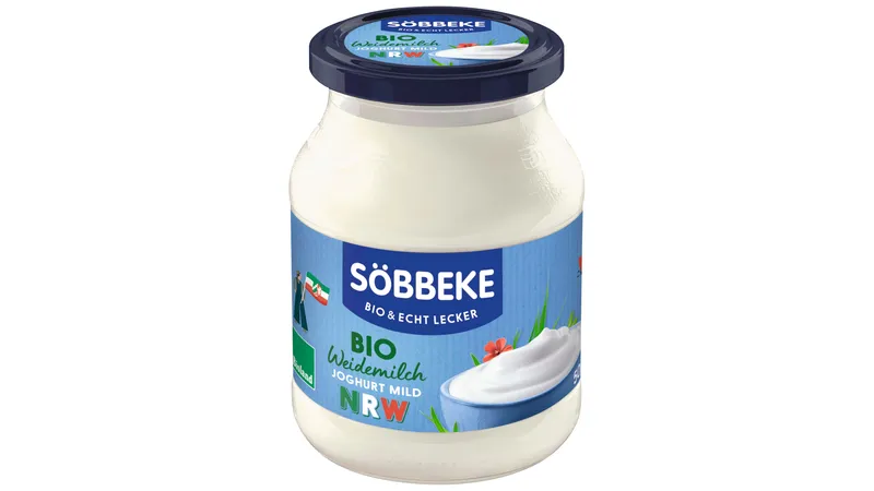 Bio Weidemilch NRW Naturjoghurt mild 3,8 %