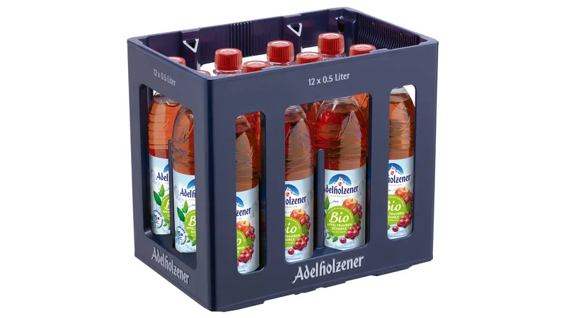 Adelholzener BIO Schorle Apfel Traube