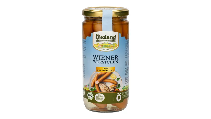 Wiener Würstchen in Delikatess-Qualität ohne Nitritpökelsalz