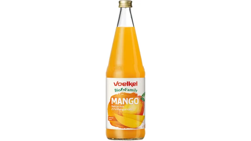 Bio Family Mango Nektar mit 25% Mangomark