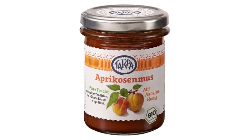 Aprikosenmus mit Akazienhonig 90%