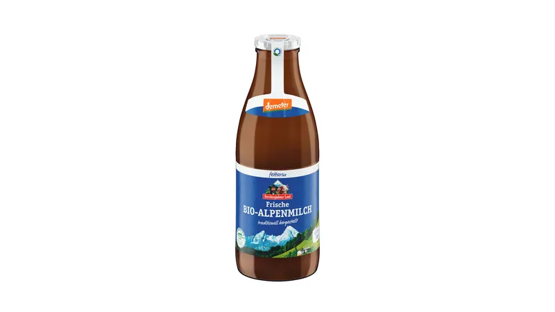 Frische Bio-Alpenmilch 1,5% Fett Demeter