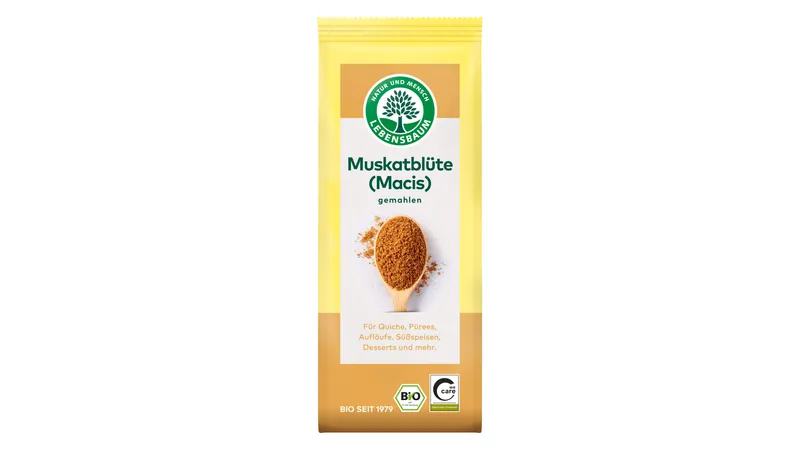 Muskatblüte (Macis), gemahlen