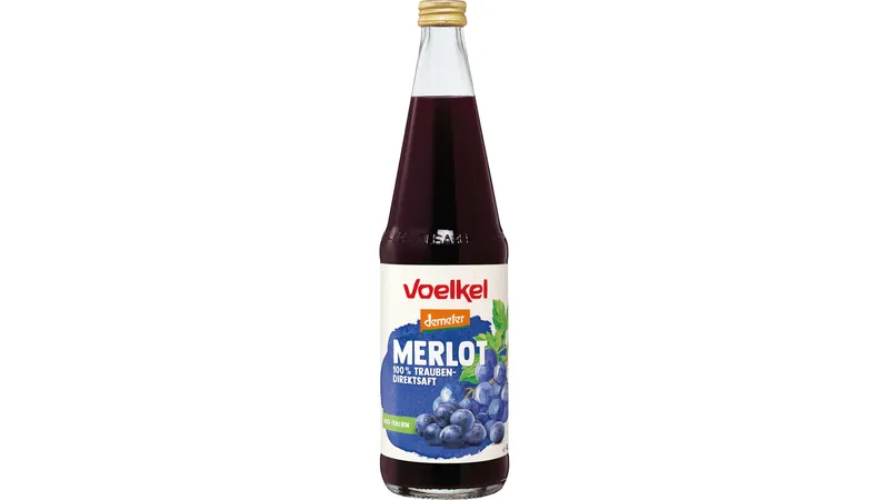 Merlot - 100% Trauben-Direktsaft