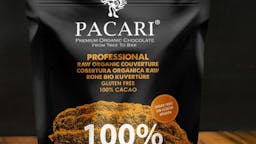 Kuvertüre aus rohem Bio Kakao PACARI 100% (1kg)