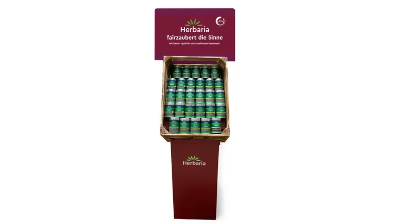Herbaria Bodendisplay Basics bestückt bio*