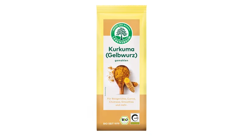 Kurkuma (Gelbwurz), gemahlen