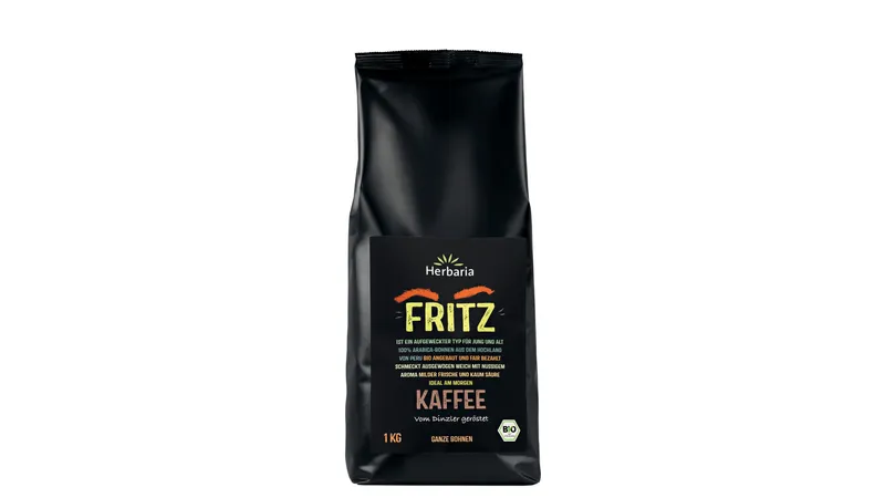 Fritz Kaffee ganze Bohne bio
