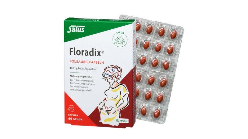 Floradix® Folsäure Kapseln 60 Stk