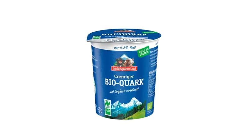Cremiger Bio-Quark 0,2% Fett NL-Fair