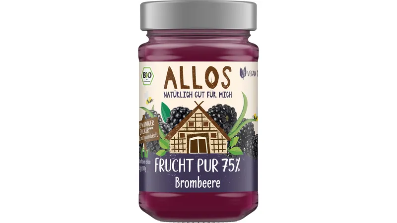 Frucht Pur 75% Brombeere
