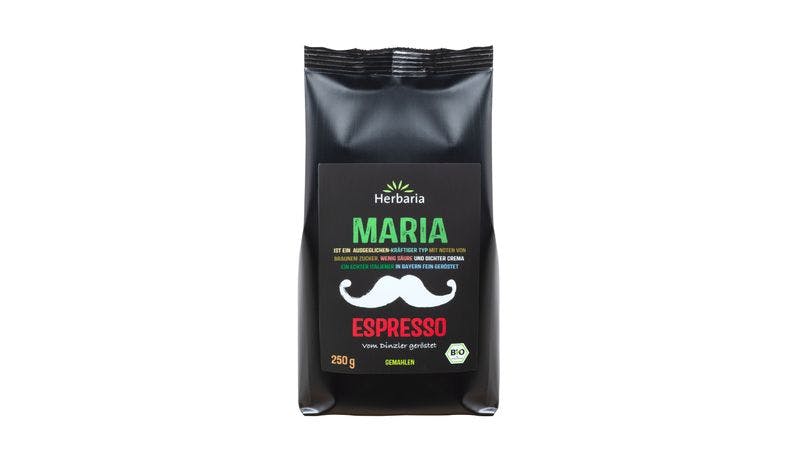 Maria Espresso gemahlen bio