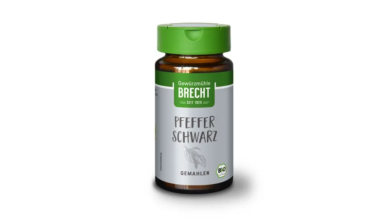 Pfeffer schwarz gemahlen