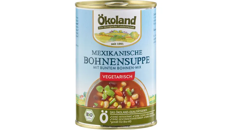 Mexikanische Bohnensuppe