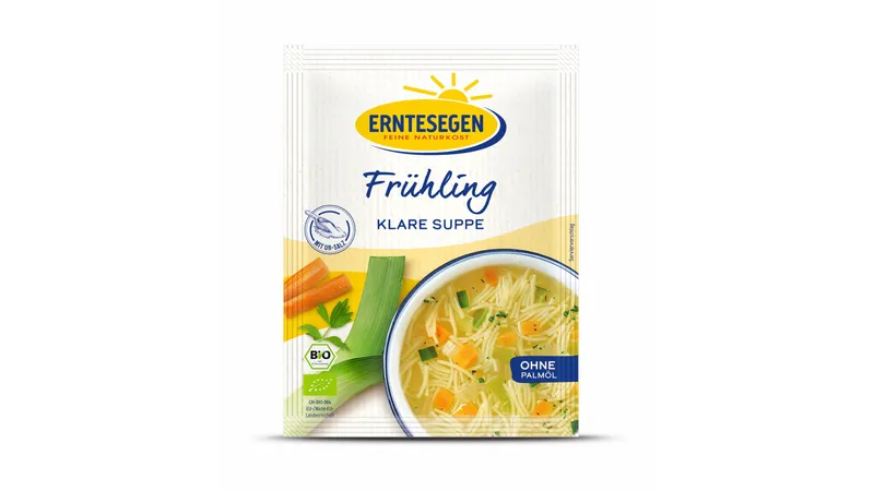 Frühling Klare Suppe Bio
