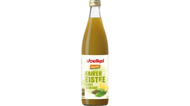 Fairer Eistee Mate Zitrone