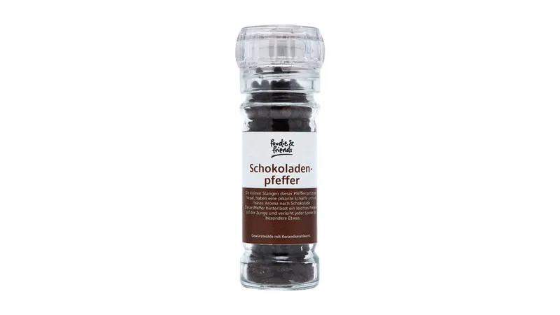 Keramikmühle Bio Schokoladen Pfeffer 45g