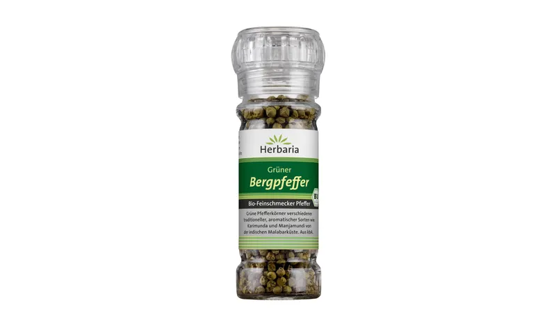 Grüner Bergpfeffer bio Mühle