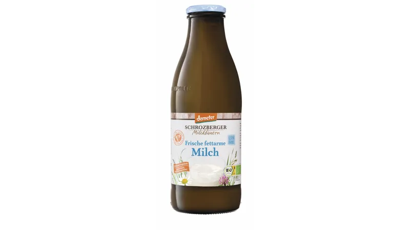 demeter Frische fettarme Milch 1l