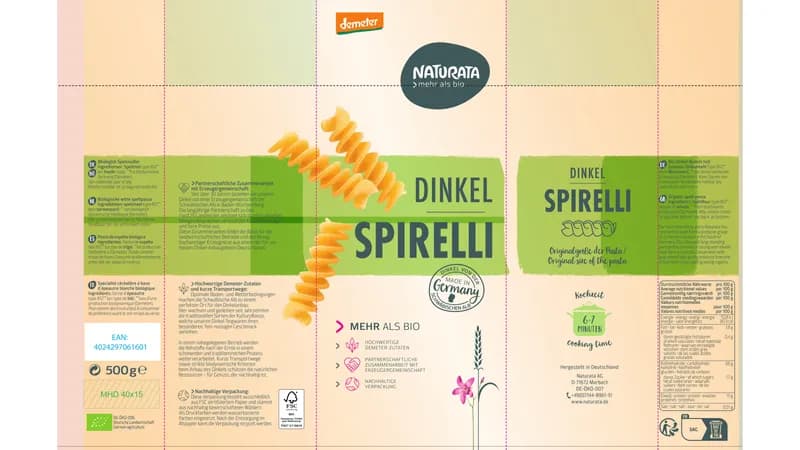 Spirelli, Dinkel hell