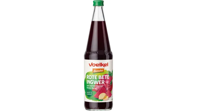 Rote Bete Ingwer aus samenfester Rote Bete