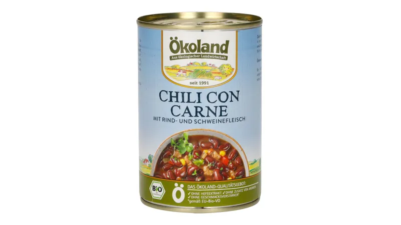 Chili con Carne mit Rind- und Schweinefleisch