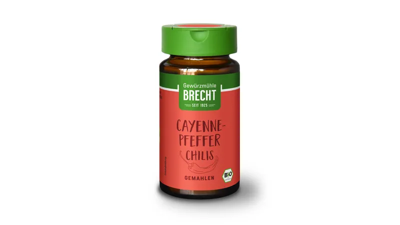 Cayennepfeffer gemahlen