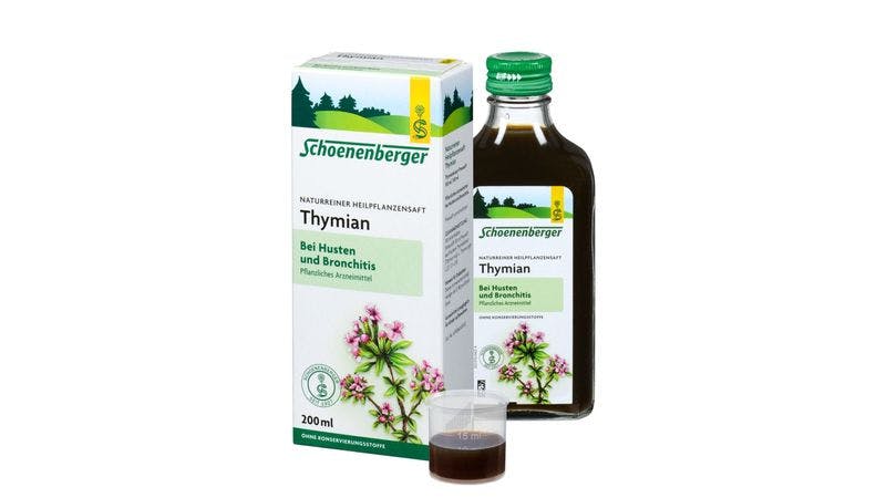 Thymian, Naturreiner Heilpflanzensaft bio