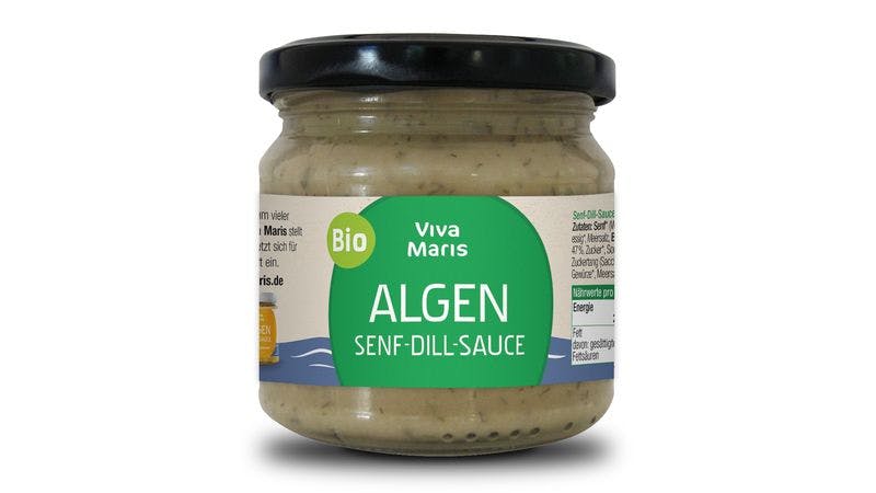 Viva Maris ALGEN Bio Senf-Dill Sauce 