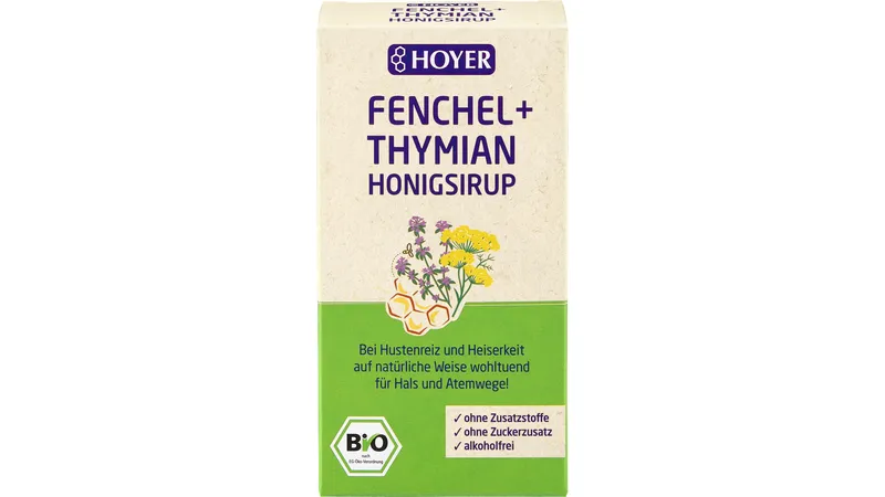 Fenchel + Thymian Honigsirup