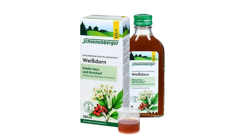 Weißdorn, Naturreiner Heilpflanzensaft