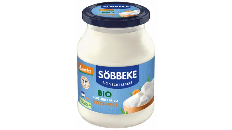 Bio Joghurt mild Demeter stichfest 3,8 % Fett