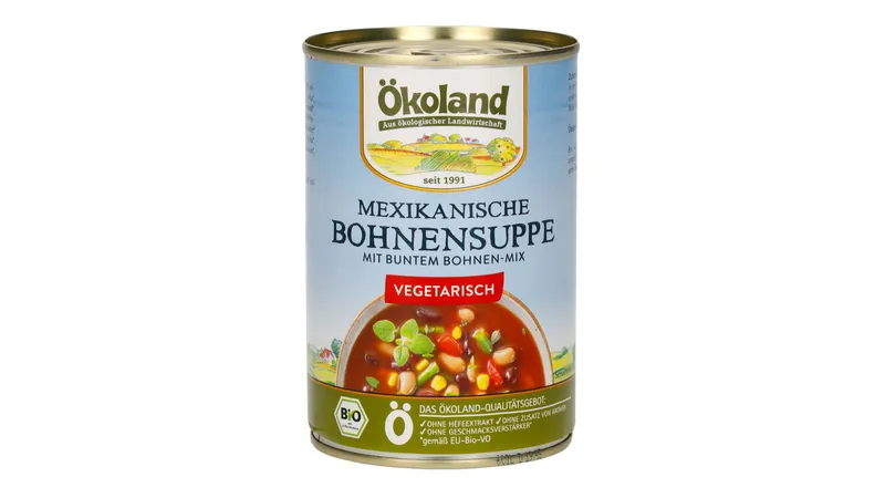 Mexikanische Bohnensuppe