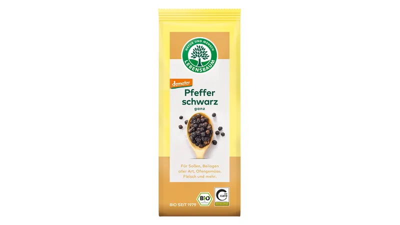 Schwarzer Pfeffer, ganz