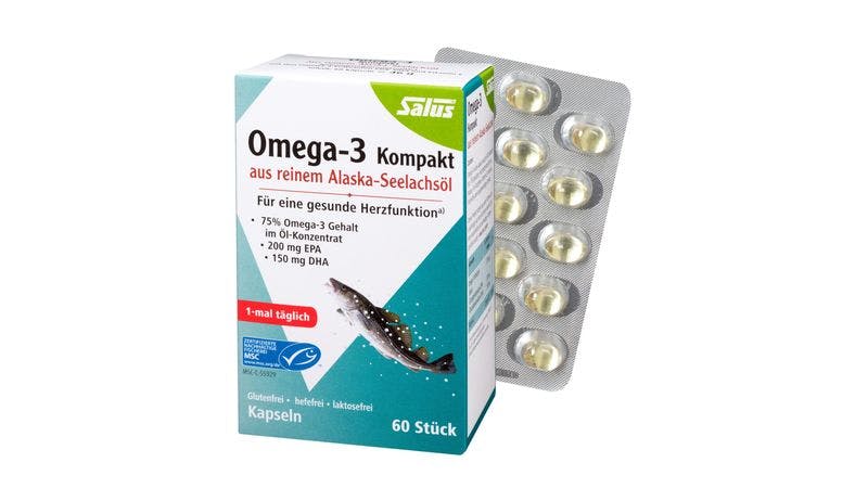 Omega-3 Kompakt Kapseln 60 Kps
